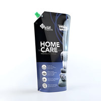 Pochette Doypack réutilisable à bec verseur, imprimée sur mesure, avec contenu recyclé, pour recharges de savon liquide et de lessive