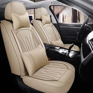 Coprisedili in Pelle di Lusso Personalizzati <span class=keywords><strong>per</strong></span> Tutte le Stagioni, Set Completo di Alta Qualità <span class=keywords><strong>per</strong></span> <span class=keywords><strong>Protezione</strong></span> Interna - Product Image 1