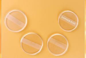 Éponge de maquillage en silicone transparente, applicateur de fond de teint en gelée, réutilisable, lavable, éponge cosmétique douce, outil d'application de beauté - Product Image 5