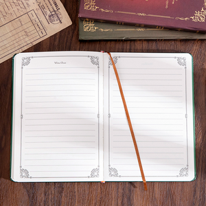 <span class=keywords><strong>Cuaderno</strong></span> <span class=keywords><strong>de</strong></span> Tapa Dura Estilo Mágico MAD59, Diario Retro con Encuadernación <span class=keywords><strong>de</strong></span> Alambre para Estudio, Regalo Creativo - Product Image 6
