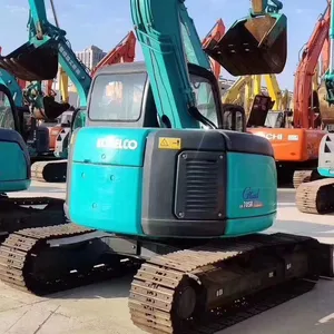 Makine yüksek kalite kullanılmış ekskavatör Kobelco SK70SRD için orijinal parçaları ile paletli ekskavatör kullanılır