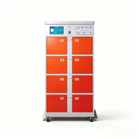 Station de remplacement de batteries intelligentes PD à 8 emplacements avec code QR, étanche, pour vélos électriques/trottinettes, destinée aux livreurs locaux en Afrique