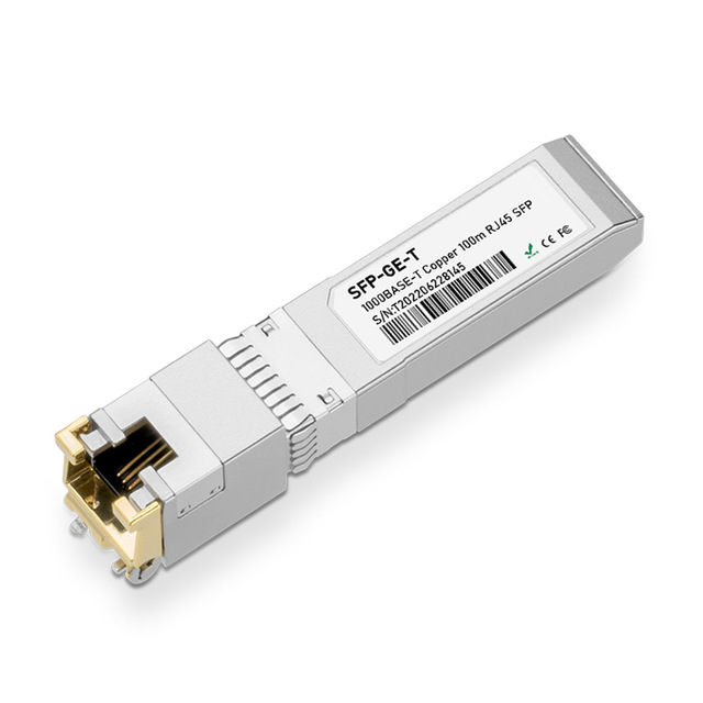 Inficomo 10/100/1000BASE-T SFP SGMII Copper 100m RJ-45 Transceiver Module