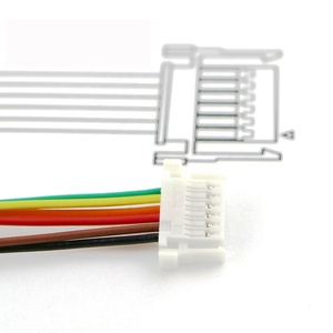 Предварительно Собранный кабель JST SHJ: SHJP-06V-S(HF) 6-позиционный и 2-позиционный разъем, пользовательская проводка - Product Image 1