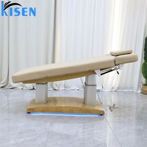 KISEN Luxurious Beauty Shop Spa Facial Chair <b>Bed</b> Adjustable <b>Reclining</b> Beauty <b>Bed</b> Japanese Salon Spa Furniture - Product Image 6
