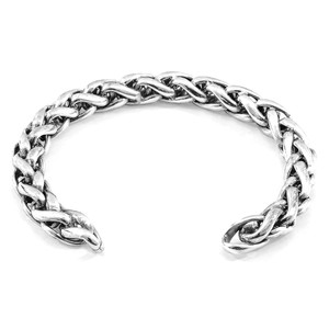 Bracciale a catena in argento Staysail Sail - Product Image 4