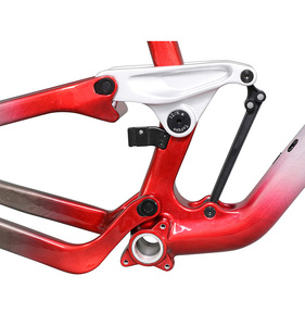 Frozen Painting Carbon 27.5er Suspension complète Mtb Plus Trail Bike Frame avec voyage 130mm - Product Image 5