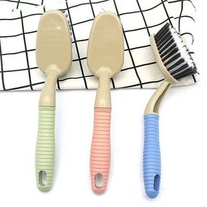 Cleaning <b>Brush</b> <b>Long</b> <b>Handle</b> Plastic Multi Functional Household Cleaning Tool For Floor Tile Toilet Kitchen Sink - Product Image 4
