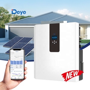 2024 RW-F5.3-2H3 Deye baru dipasang di dinding 5,3 kWh tegangan rendah LiFePO4 baterai Home ESS semua dalam satu Inverter dan Set baterai Lithium - Product Image 5