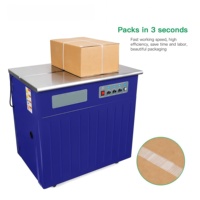 Machine à cerclage semi-automatique YS-A2C à tension réglable, grande bobine de sangle pour ligne d'emballage de cartons