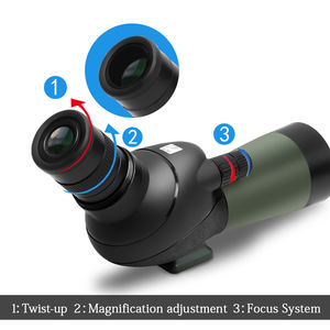 핫 브랜드 스포팅 스코프 HD 20-60x60 단안 스포팅 스코프 BAK4 골프를위한 줌 야간 투시경 - Product Image 6
