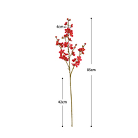 Fleurs de Cerisier Artificielles Décoratives, Fausses Branches de Fleurs de Cerisier pour la Maison, Mariage, Chambre, Jardin, Fête