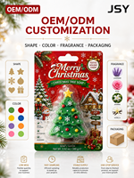 Jabón de Árbol de Navidad de Marca Privada 100g, Regalo Navideño, Limpieza Suave, Barra Festiva Novedosa, Fabricante OEM ODM con Empaque Personalizado
