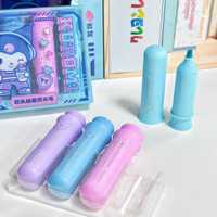 Série de peintures de dessins animés Guangbo, lot de 4 stylos surligneurs, boîte de stylos fluorescents multifonctionnels à haute esthétique pour la peinture et le marquage