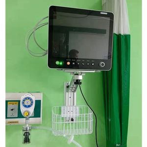 Soporte de montaje en pared médico/montaje de monitor Soporte de pared de brazo en S Stents Soporte de montaje en pared de aluminio para monitor de paciente <span class=keywords><strong>IMEC</strong></span> IPM - Product Image 6