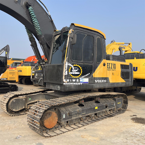 รถขุดตีนตะขาบ Volvo EC210 มือสอง พร้อมเกียร์ ลูกปืนเกียร์-ชิ้นส่วนไฮดรอลิก ต้นฉบับแท้ สายพานตีนตะขาบ วาล์วควบคุม รถขุด - Product Image 6