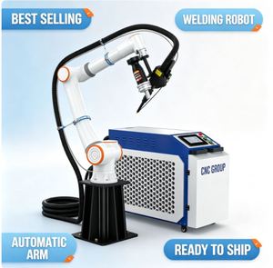 Bras de robot collaboratif intelligent pour la soudure laser, système robotique complet de soudure laser pour la production manufacturière - Product Image 1