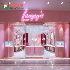 Muebles de Exhibición para Joyería de Alta Visibilidad con Acabado Laminado, Vitrina de Mostrador para Centro Comercial - Product Image 6