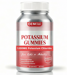Gommes au chlorure de potassium, Équilibre électrolytique et soutien de la santé musculaire pour adultes - Product Image 1