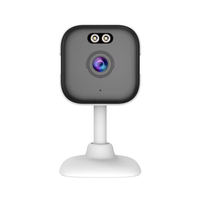 Mini caméra réseau sans fil HD avec capteur CMOS Vision nocturne Objectif fixe 4MM WiFi Détection de mouvement audio bidirectionnelle