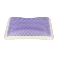 ODM OEM Modernes Ergonomisches Kühlgel-Memoryschaum-Kissen 100% Polyester Abnehmbarer Bezug Rechteckige Form für Nackenstütze
