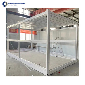 Gấp lên container nhà cho cuộc sống nhà văn phòng dễ dàng cài đặt container nhà khung rẻ hơn container nhà - Product Image 4