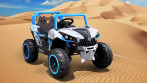 UTV électrique tout-terrain pour enfants à deux places - Quadricycle haute puissance pour les jeux d'aventure en plein air - Product Image 2
