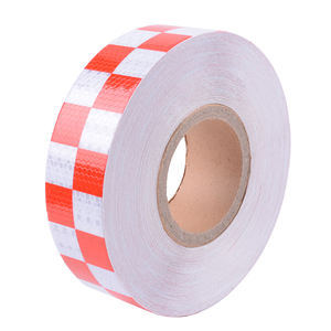 شريط مدقق عاكس منشوري من كلوريد البولي فينيل ، شبكة من كلوريد البولي فينيل ، ورقة ملصقات عاكسة للشاحنات والسيارات ، تعزز سلامة الرؤية - Product Image 4