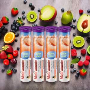 Proveedor JH OEM de Tabletas Efervescentes Multivitamínicas, Fabricante de Suplementos Dietéticos Personalizables de Tabletas de Vitaminas - Product Image 3