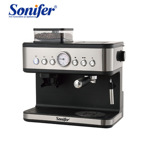 <span class=keywords><strong>Machine</strong></span> à café <span class=keywords><strong>expresso</strong></span> Sonifer SF-3571, style moderne, multifonctionnelle, automatique, avec broyeur à café, pour cappuccino, neuve d'usine - Product Image 6