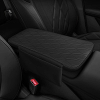 Coussin de rehausseur de console centrale en cuir pour Changan CS75 OLIVER de quatrième génération, sac de rangement décoratif et protecteur pour boîte d'accoudoir