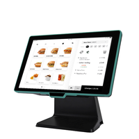 Le supermarché vend au détail le HCC-A9650 de moniteur d'affichage de PC d'écran tactile d'Android POS 14 pouces