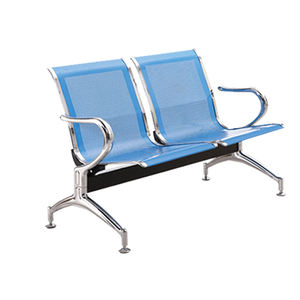 Cao cấp 4 Chỗ ngồi bằng thép không gỉ thoải mái sân bay bệnh viện chờ đợi ghế 100kg chịu tải tương thích với văn phòng - Product Image 2