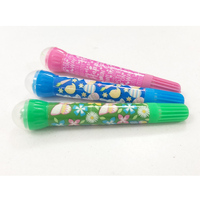 Ensemble de stylos marqueurs à encre lavables, 2 pièces, stylo de tampon à double tête, rouleau de couleur à l'eau pour enfants, pour dessiner