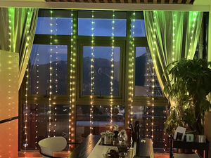 3M Holiday <b>Festival</b> Atmosphere Night Light <b>Decorate</b> Curtain Led Light Strings Fairy Lights - Product Image 6