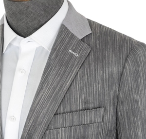 Costume <span class=keywords><strong>homme</strong></span> personnalisé du fabricant <span class=keywords><strong>gris</strong></span> foncé 35% <span class=keywords><strong>laine</strong></span> veste de costume d'affaires pour <span class=keywords><strong>homme</strong></span> <span class=keywords><strong>gris</strong></span> foncé costume <span class=keywords><strong>blazer</strong></span> pour <span class=keywords><strong>homme</strong></span> - Product Image 2