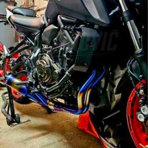 <span class=keywords><strong>Escape</strong></span> de motocicleta de alta calidad <span class=keywords><strong>para</strong></span> tubo de enlace frontal de acero inoxidable de, compatible con silenciador de 51MM - Product Image 5