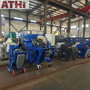 เครื่องพ่นทรายเคลื่อนที่สำหรับทำความสะอาดแผ่นโลหะ - Product Image 1