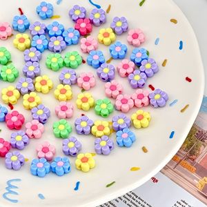 Cuentas Acrílicas Florales YWLY al por Mayor <span class=keywords><strong>para</strong></span> la Creación de Joyas, Lindos Dijes de Flores, Suministros <span class=keywords><strong>para</strong></span> Manualidades DIY, <span class=keywords><strong>Pulseras</strong></span> y Collares <span class=keywords><strong>para</strong></span> <span class=keywords><strong>Niñas</strong></span>, Bolsa OPP - Product Image 4