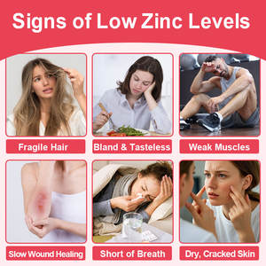 Gummies véganes au zinc Wins Town Daynee, formule de soin de la peau, supplément de sélénium, zinc et magnésium, supplément alimentaire de zinc 50 mg - Product Image 6