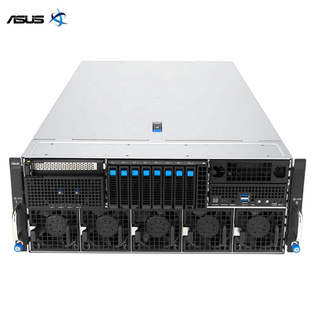 ESC8000-E12P 4U MGX Server Dual Intel Xeon 6 8x H200 GPU Blackwell RTX PRO 6000 4500 Gaudi3 PCIe5 NVMe AI Training HPC Host