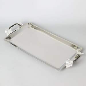 Bandeja de Servicio de Alimentos y Bebidas de Diseño Elegante y de la Mejor Calidad, Bandeja Decorativa para Fiestas, Hogar, Restaurante y Hotel - Product Image 2