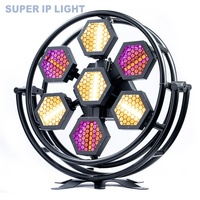 Luz LED Retro Hexagonal de Matriz 7x60W DMX512 para Efectos de Escenario en Discotecas y Fiestas