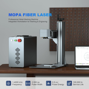 Nueva detección inteligente 2.5D 3D MAX JPT Mopa M7 20W 30W 50W 60W 100W 200W <span class=keywords><strong>Color</strong></span> Lightburn EzCad máquinas de marcado láser de fibra - Product Image 2