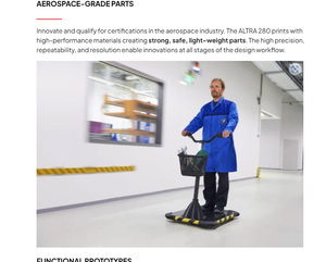 Antinsky BigRep ALTRA 280, la machine haute performance ultime, IMPRIMANTE 3D HAUTE TEMPERATURE pour APPLICATIONS EXIGUES - Product Image 4