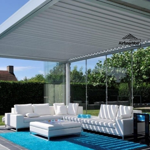 <span class=keywords><strong>Pergola</strong></span> élégante en aluminium Airfun pour l'extérieur, durable, résistante aux intempéries, arche, tonnelle, pavillon et gazebo - Product Image 5