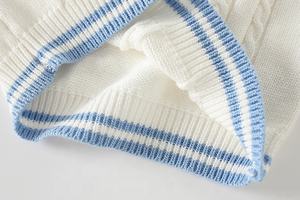 Пуловер ручной вязки для детей, пуловер для маленьких мальчиков и девочек, 90% 10% мериноса, кашемир - Product Image 6