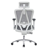 Mobilier de bureau moderne accoudoir confortable chaise de bureau ergonomique en maille pivotante réglable avec soutien lombaire