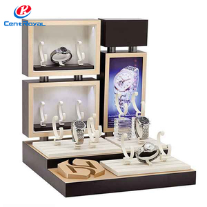 Bán buôn tùy chỉnh thiết kế sang trọng Acrylic chủ trang sức Showcase truy cập đồng hồ hiển thị đứng cho dây đeo cổ tay đồng hồ Showcase khay - Product Image 3
