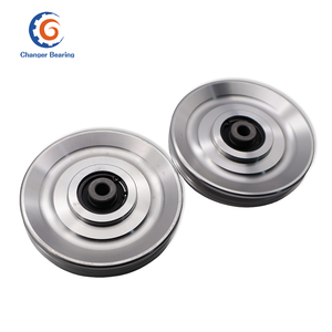 OD 115mm <span class=keywords><strong>BodySolid</strong></span> Typ Universal-Lagerrolle Fitness-Seilzugrolle für Fitnessgeräte Kabelzugmaschine auf Lager - Product Image 4